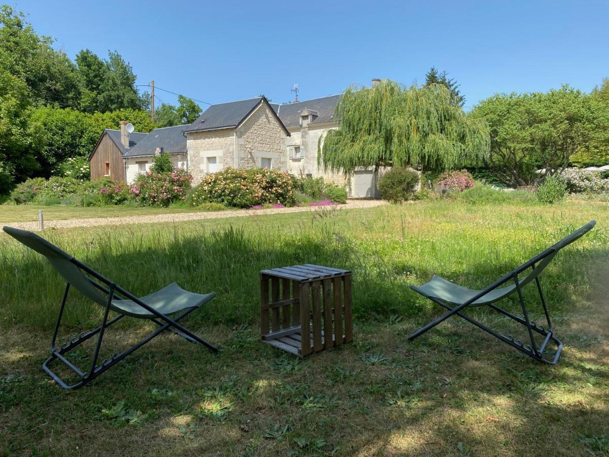 Gite de La Cale de la Clauderie Rigny-Ussé Exterior foto