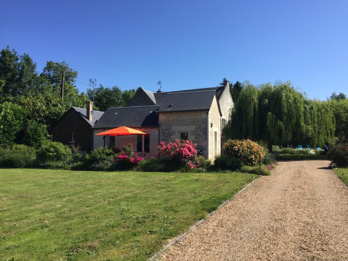 Gite de La Cale de la Clauderie Rigny-Ussé Exterior foto