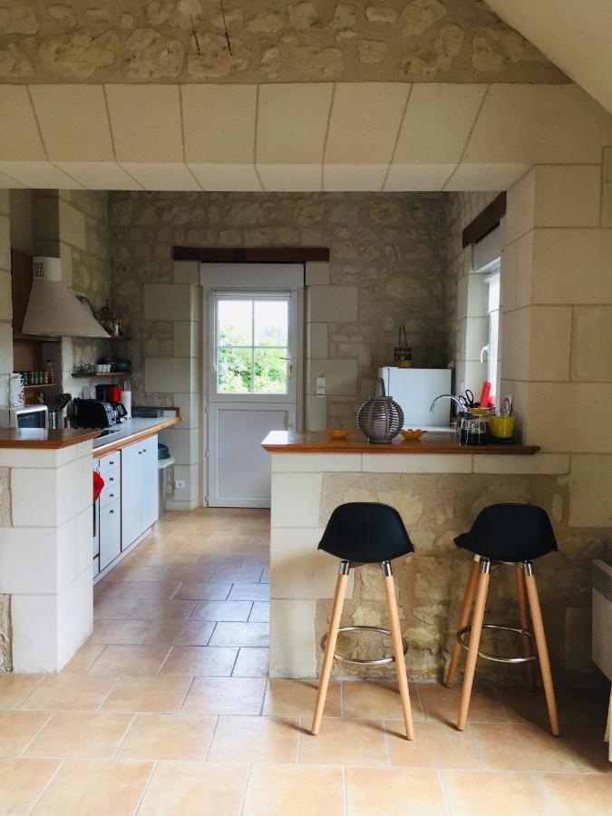 Gite de La Cale de la Clauderie Rigny-Ussé Exterior foto